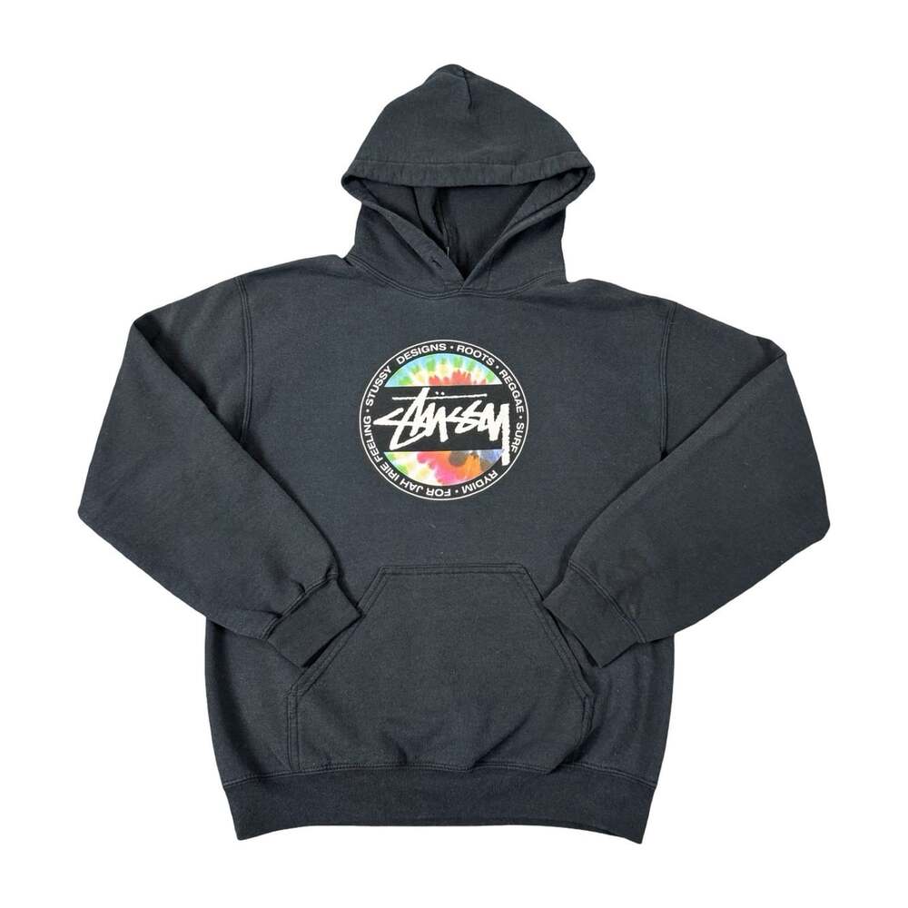 Stussy Black Surf Hoodie Size Small
